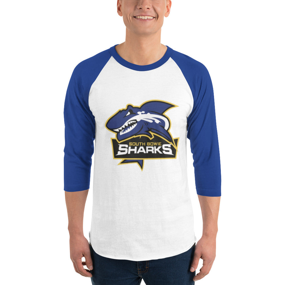 3/4 sleeve raglan shirt