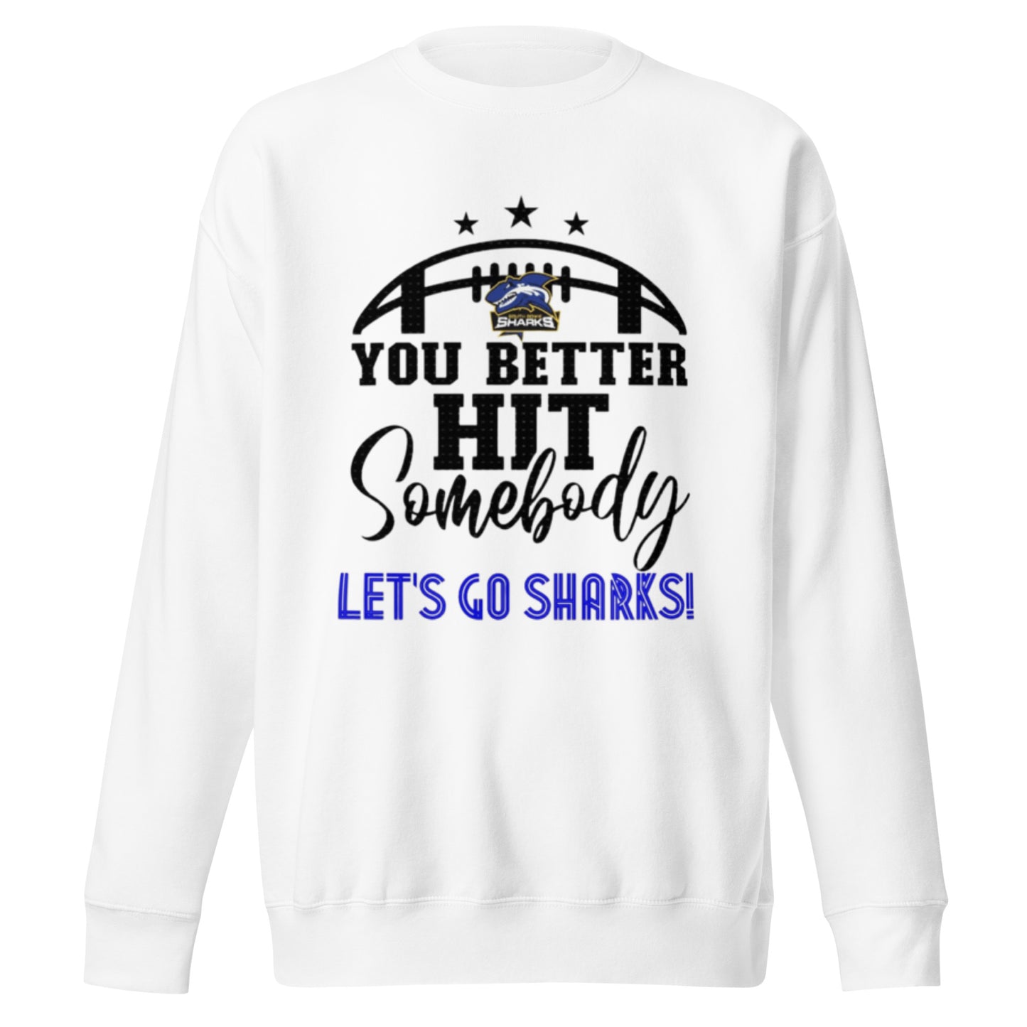Unisex Premium Sweatshirt - You better hit somebody