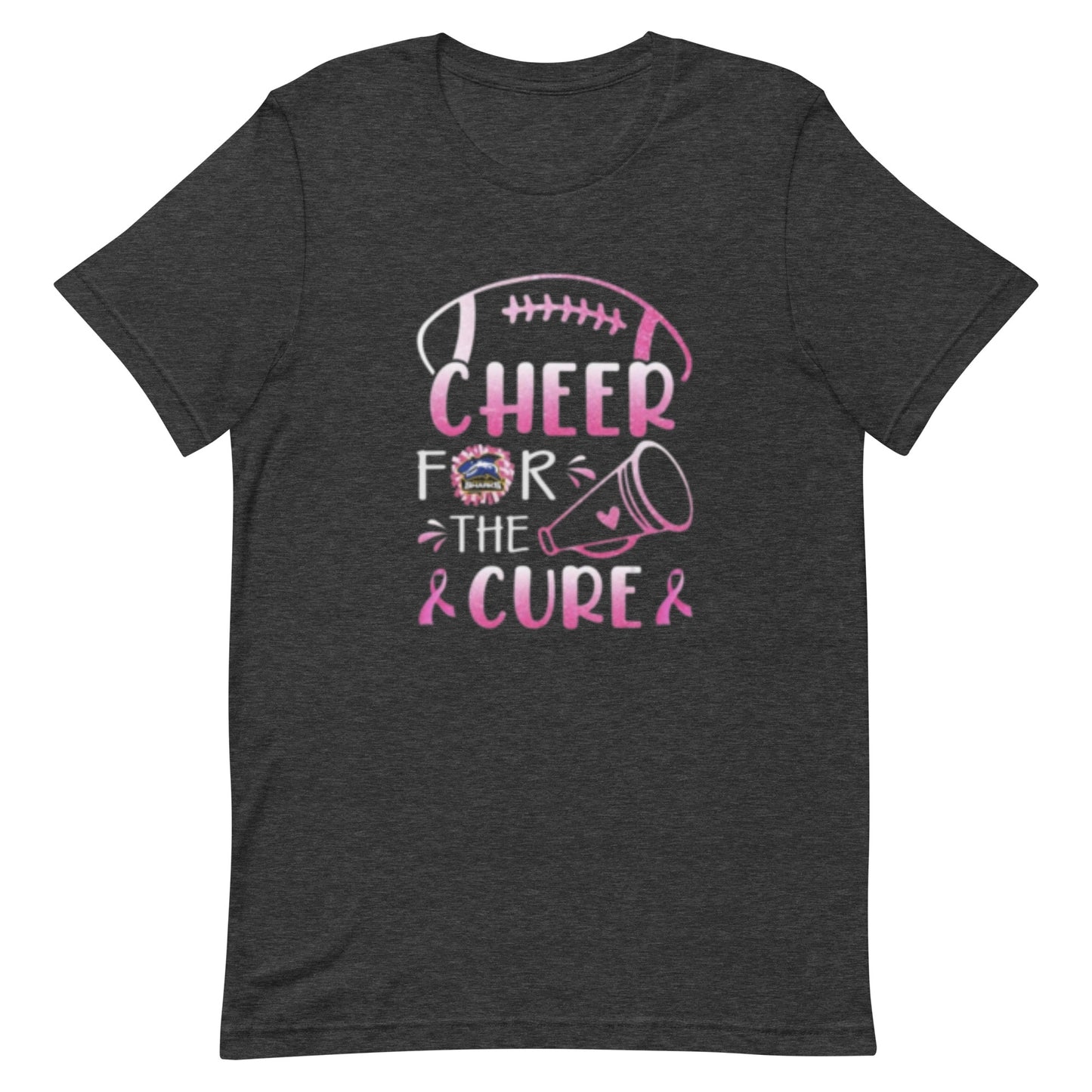 Breast Cancer - Unisex t-shirt - Cheerleading