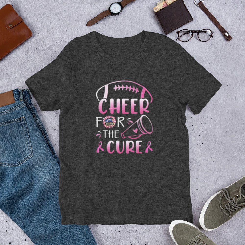 Breast Cancer - Unisex t-shirt - Cheer