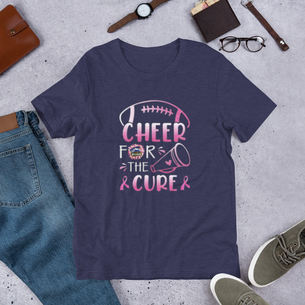 Breast Cancer - Unisex t-shirt - Cheer