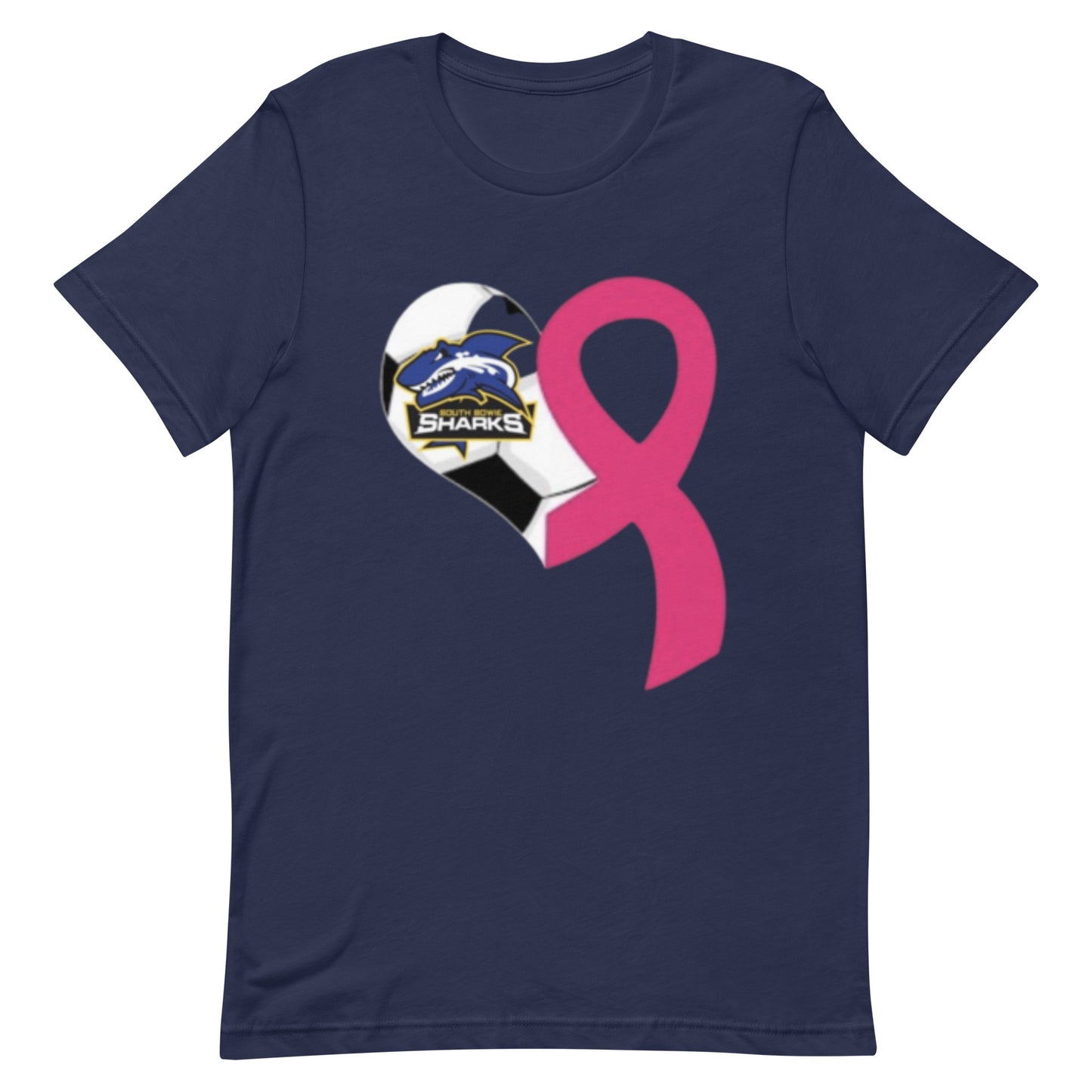 Breast Cancer -Unisex t-shirt - Soccer
