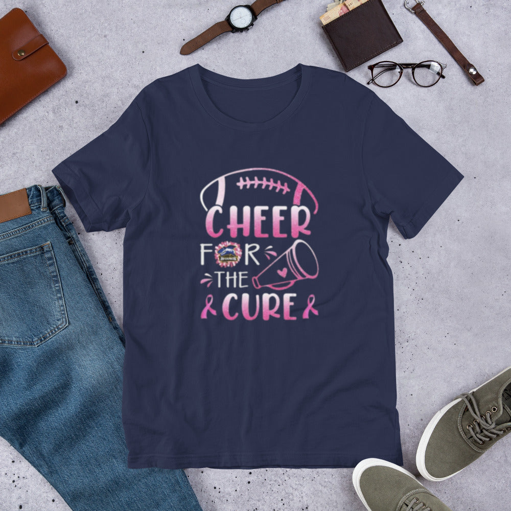 Breast Cancer - Unisex t-shirt - Cheer