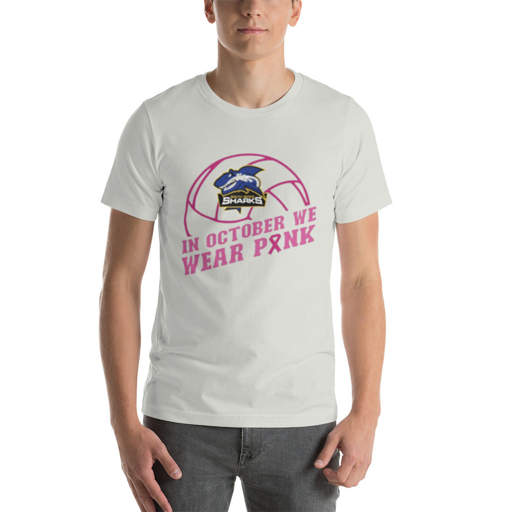 Breast Cancer - Unisex t-shirt - Volleyball