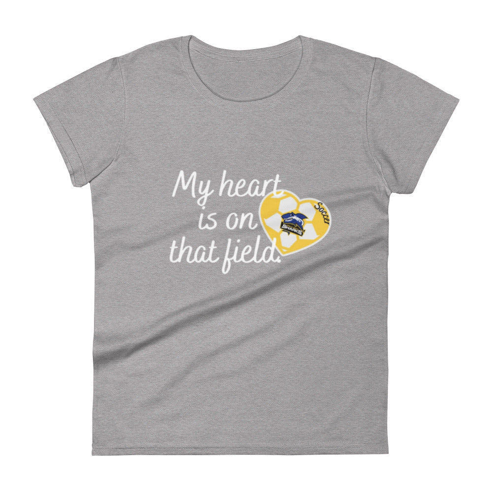 Women's short sleeve t-shirt - Soccer
