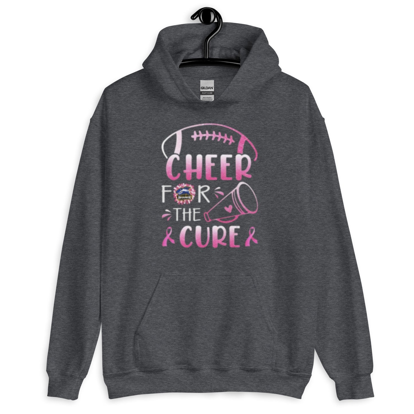 Breast Cancer Unisex Hoodie - Cheerleading
