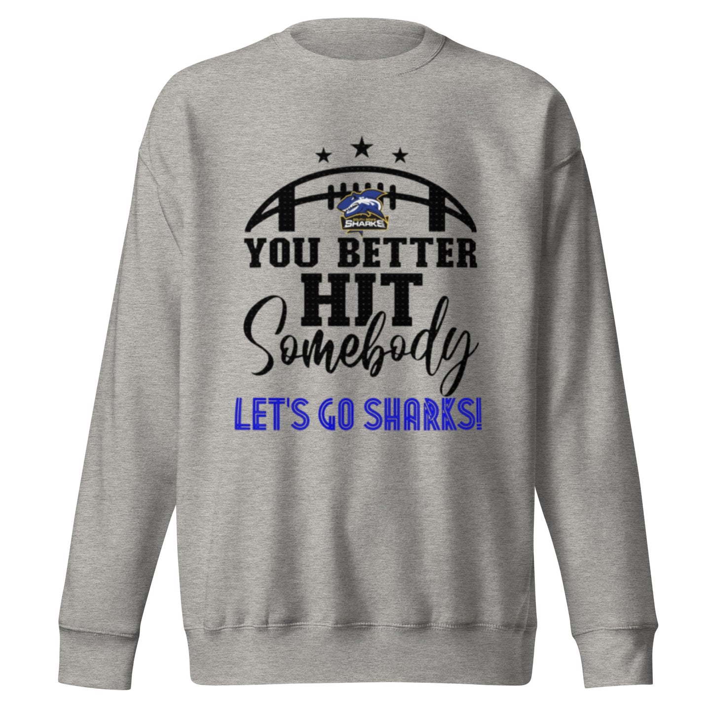 Unisex Premium Sweatshirt - You better hit somebody