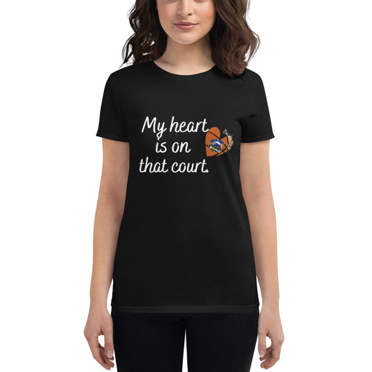 Women's short sleeve t-shirt - Basketball