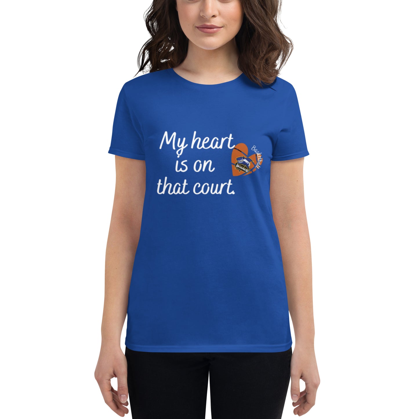 Women's short sleeve t-shirt - Basketball